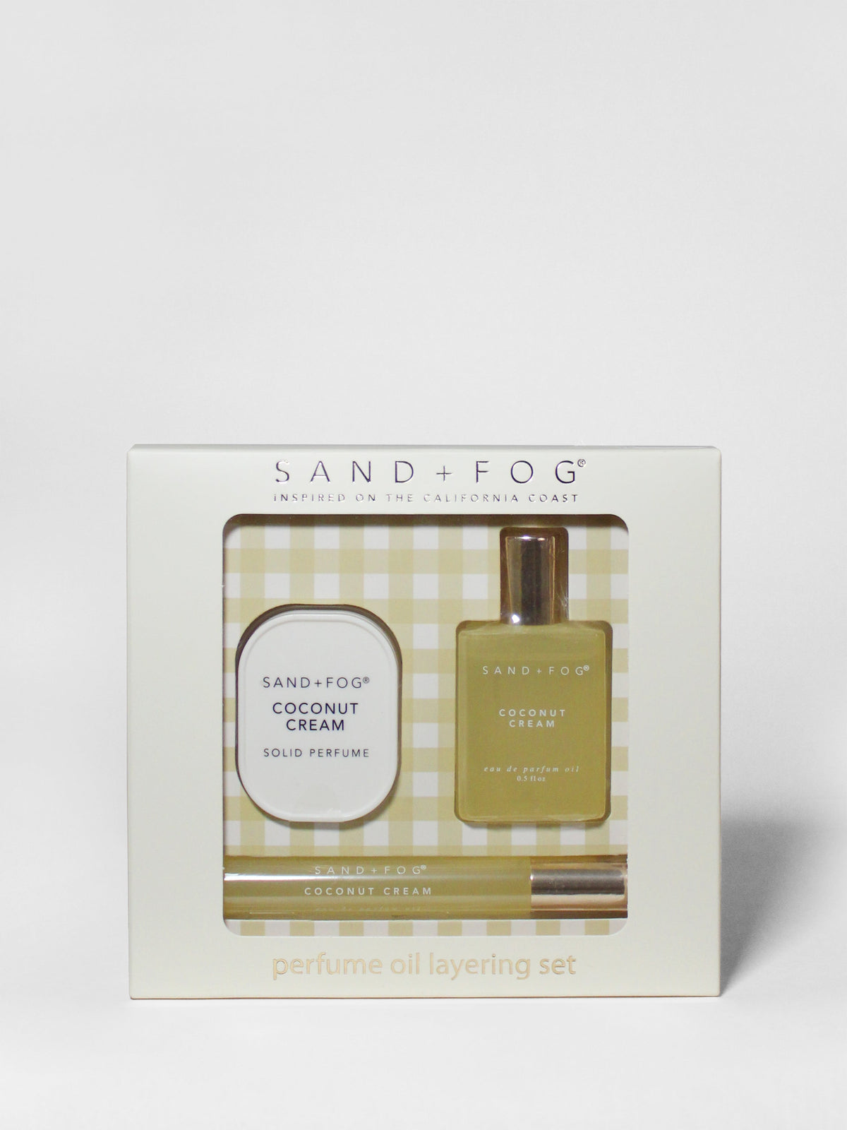 Nourishing Perfume Oil Rollerballs and Solid Perfume Set - Coconut Cream