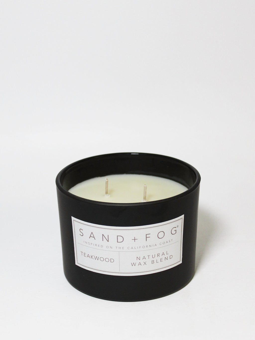Signature Teakwood 12 oz scented candle