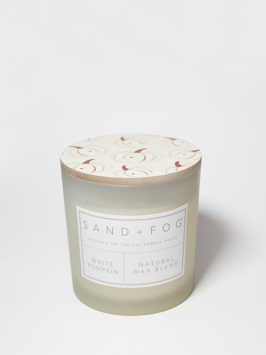 Signature White Pumpkin 21 oz scented candle