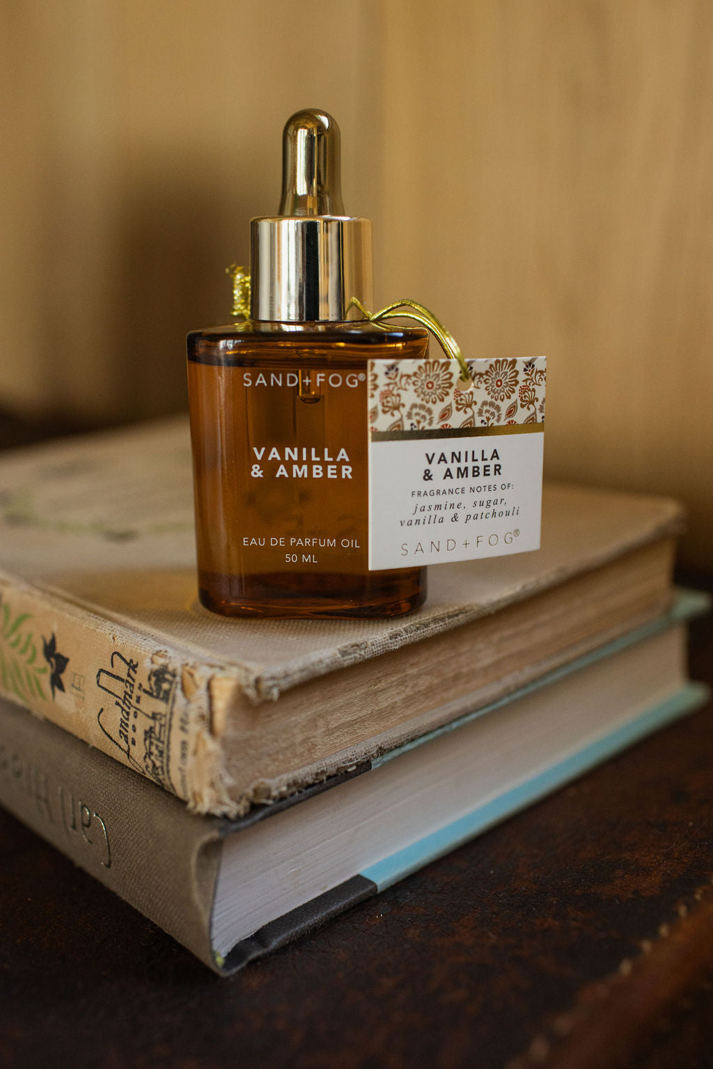 Luxurious Vanilla & Amber 50ml Perfume Oil Dropper