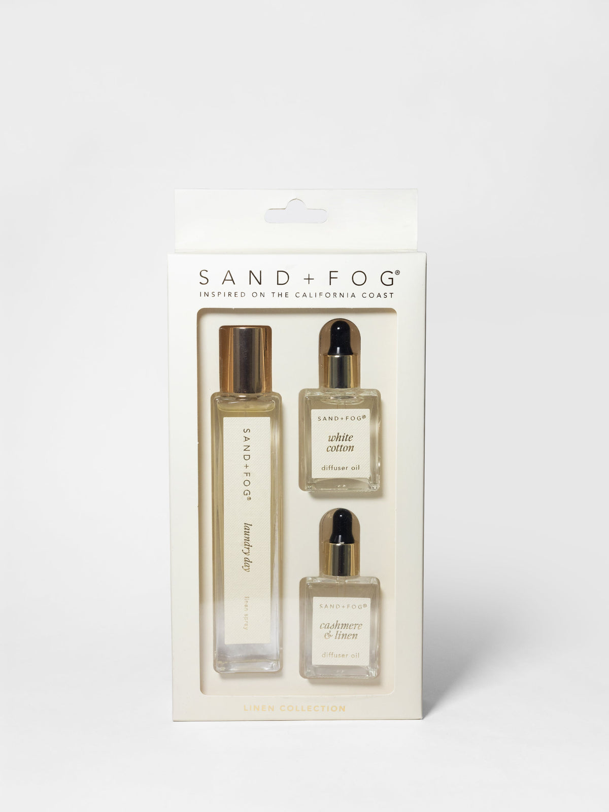 Elegant Pack of (1) 50 ml Linen Spray and (2) 14.7 ml Fragrance Diffuser Oils