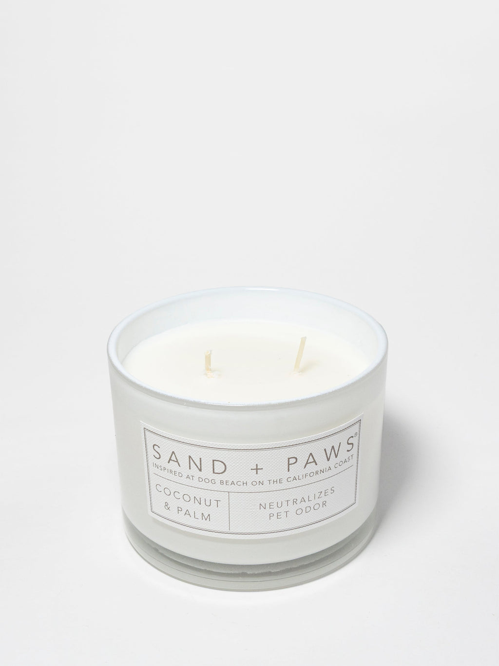 Signature Sand + Paws Coconut & Palm 12 oz scented candle