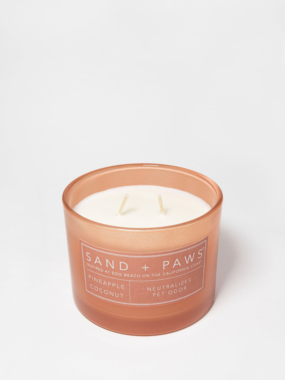 Signature Sand + Paws Pineapple Coconut 12 oz scented candle